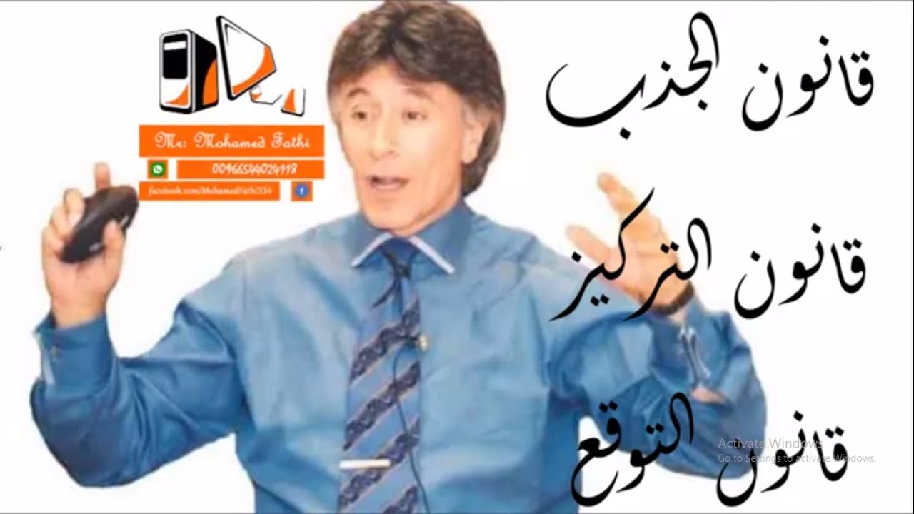 قانون الجذب والتفكير والتوقع – الدكتور ابراهيم الفقي