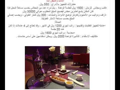 دراسة جدوى مشروع كافيه نسائي