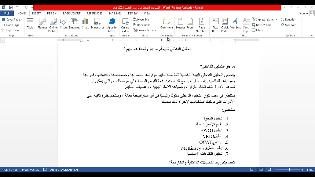 التخطيط الاستراتيجي – المحاضرة 2 – الجزء 1