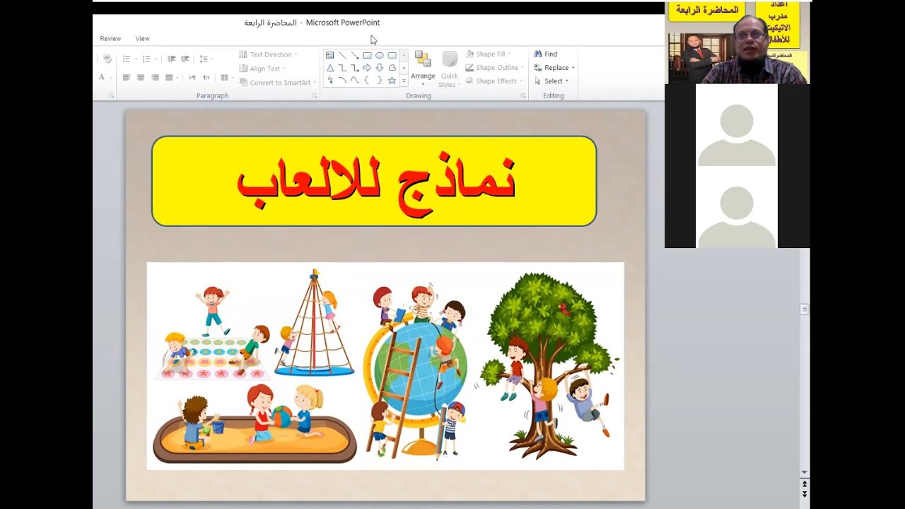 دورة ( اعداد مدربه اتيكيت الاطفال) الدفعه 3 المجاضرة الرابعة مكررة ج2للمبدع خالد طلبه