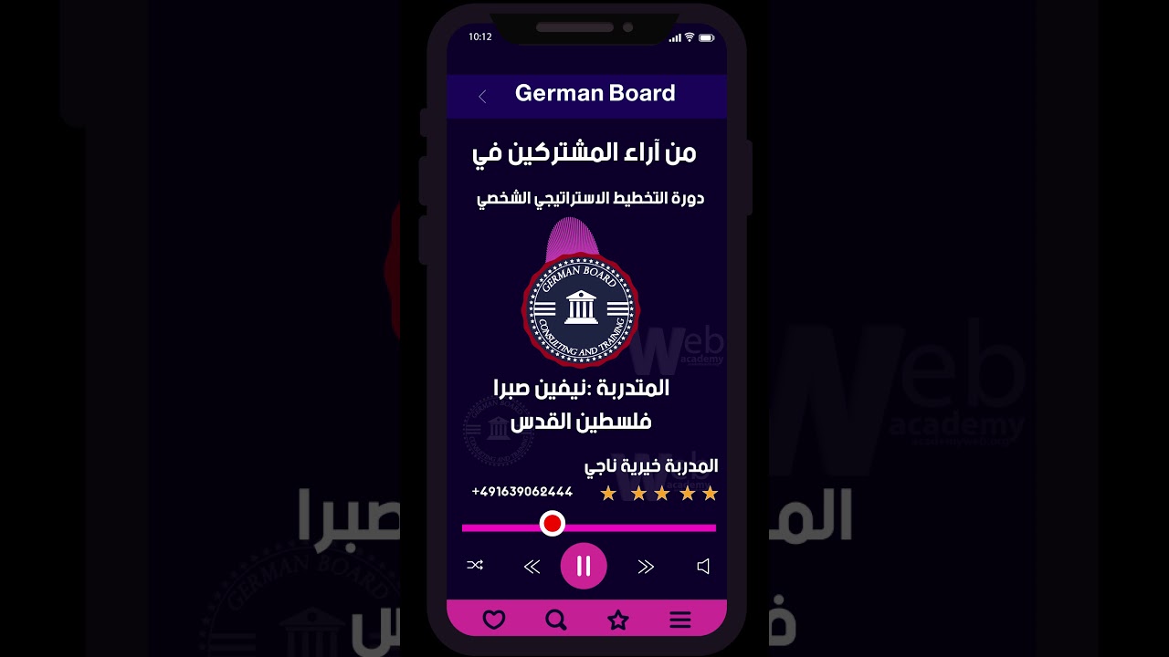 اراء متدربينا في دورة التخطيط الاستراتيجي الشخصي | صناعة النجاح